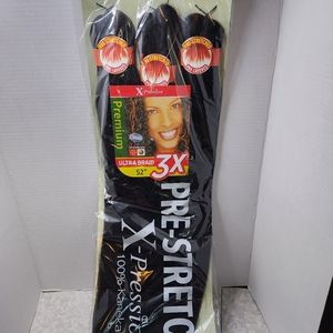X-Pression 52" braids Color 1B 2 packages